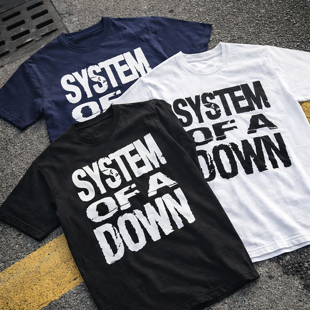 Camiseta Algodon System Of A Down Logo - Image 7