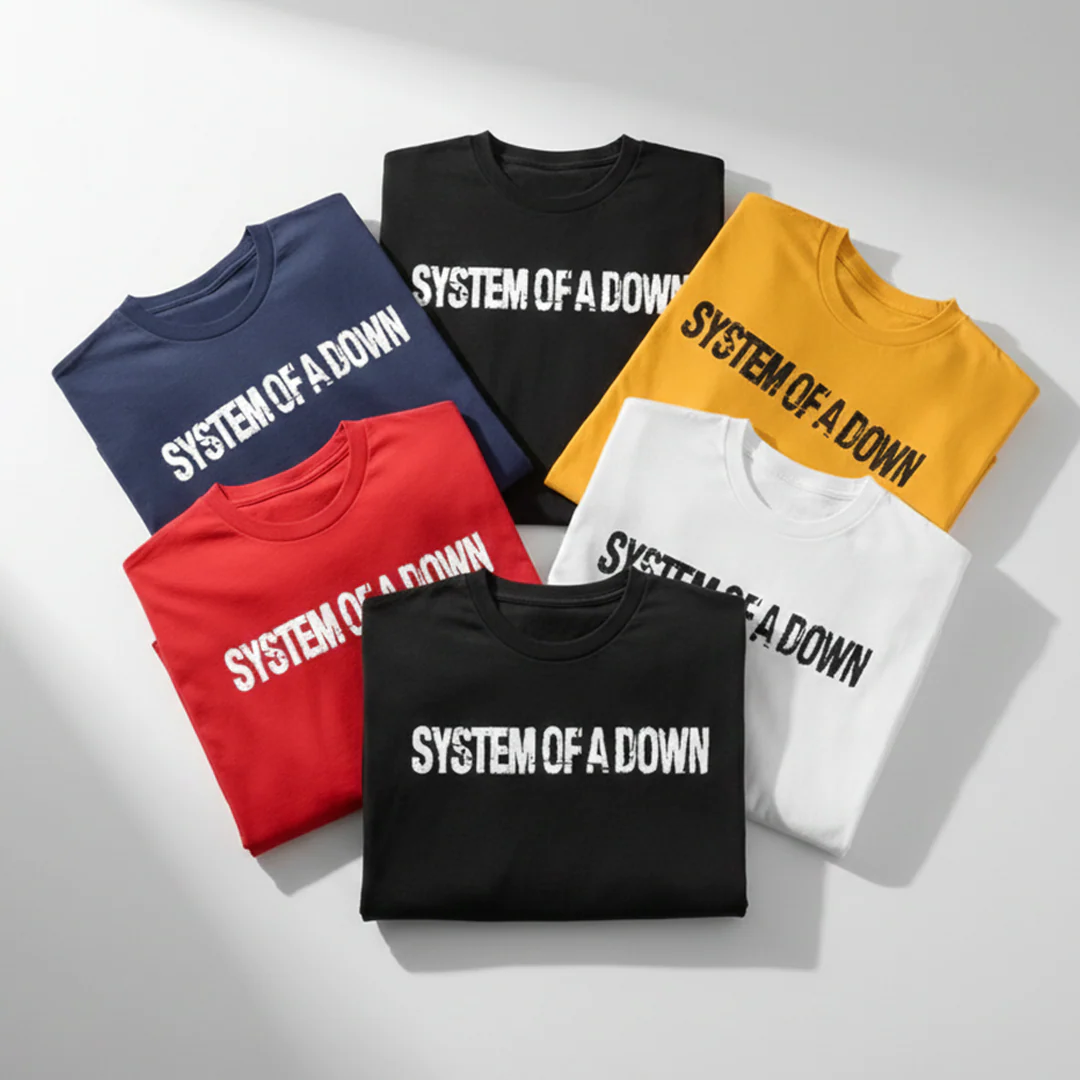 Camiseta Algodon System Of A Down Logo - Image 7