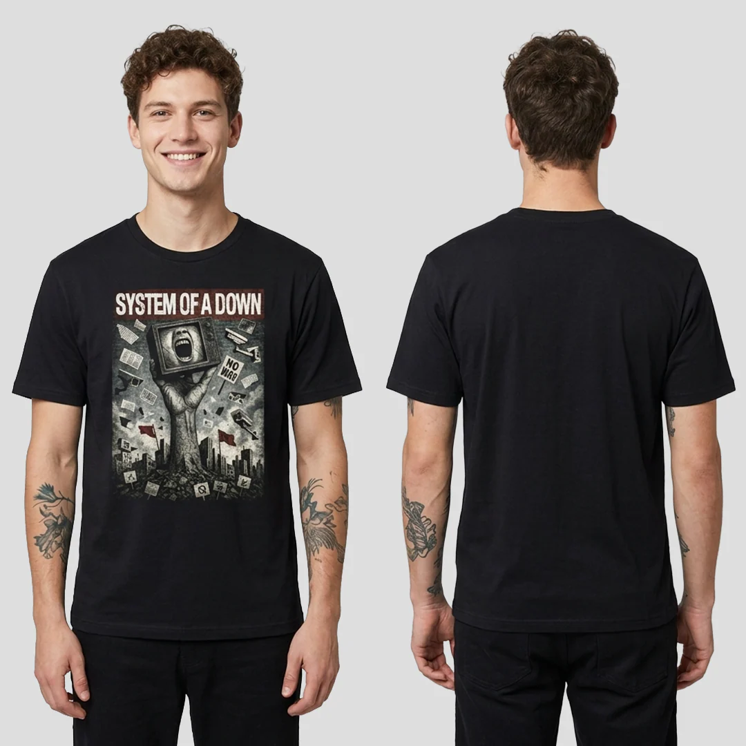 Camiseta Algodon System Of A Down No War - Image 2