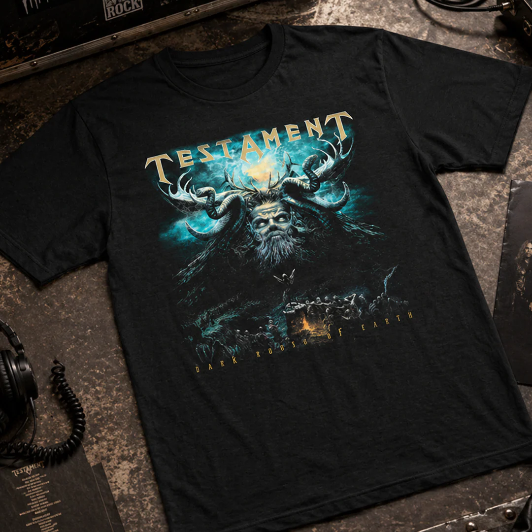 Camiseta Algodon Testament Dark Roots Of Earth - Image 3