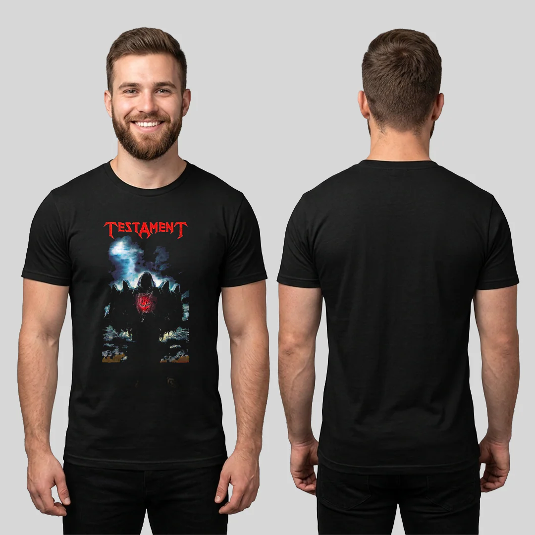 Camiseta Algodon Testament The Religion Poster - Image 2