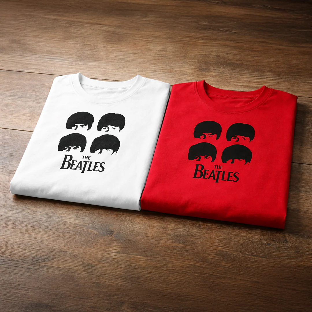 Camiseta Algodón The Beatles Face - Image 4