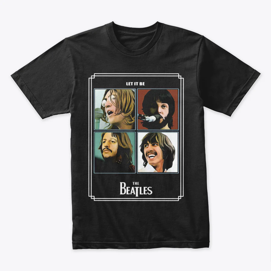 Camiseta Algodon The Beatles Let It Be
