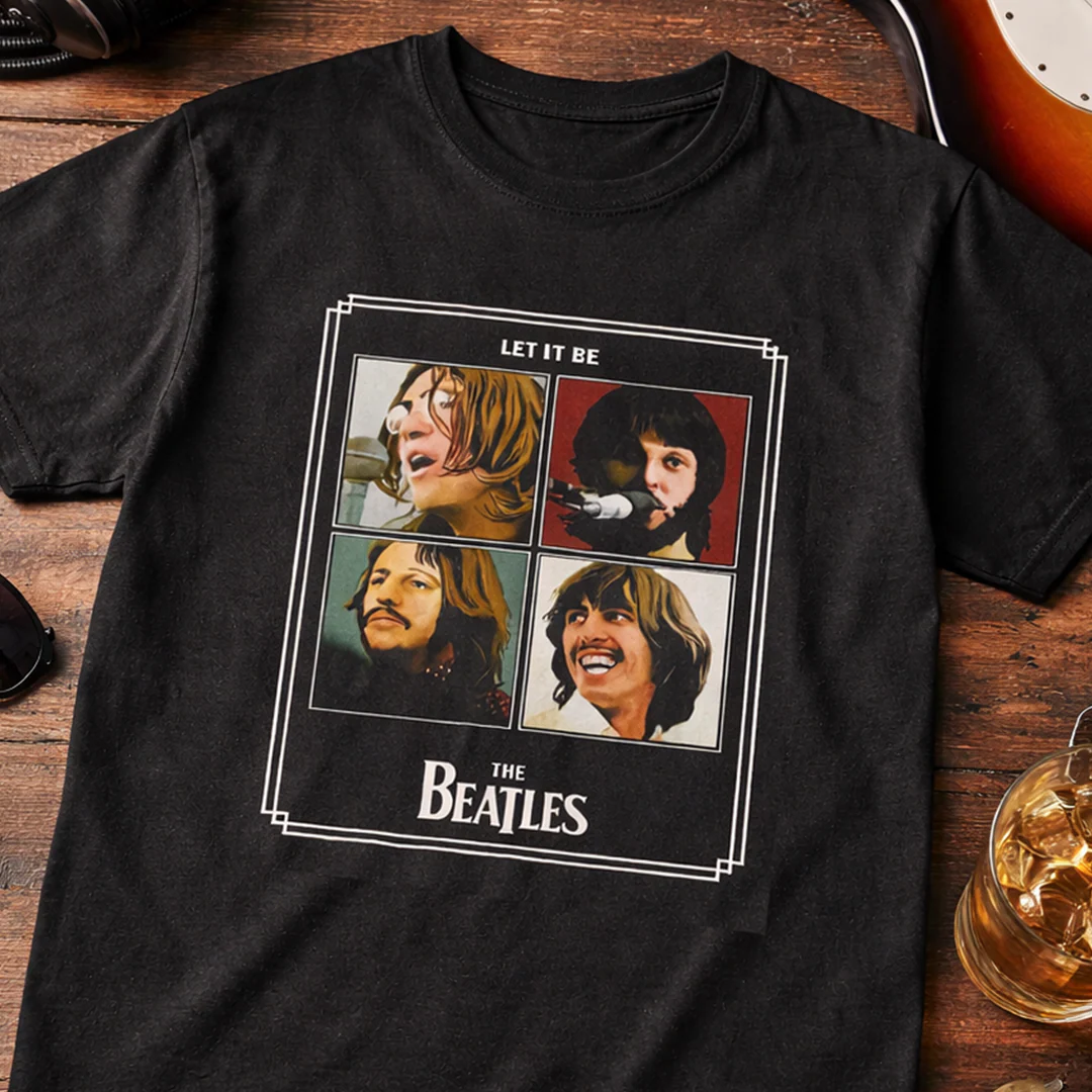 Camiseta Algodon The Beatles Let It Be - Image 3
