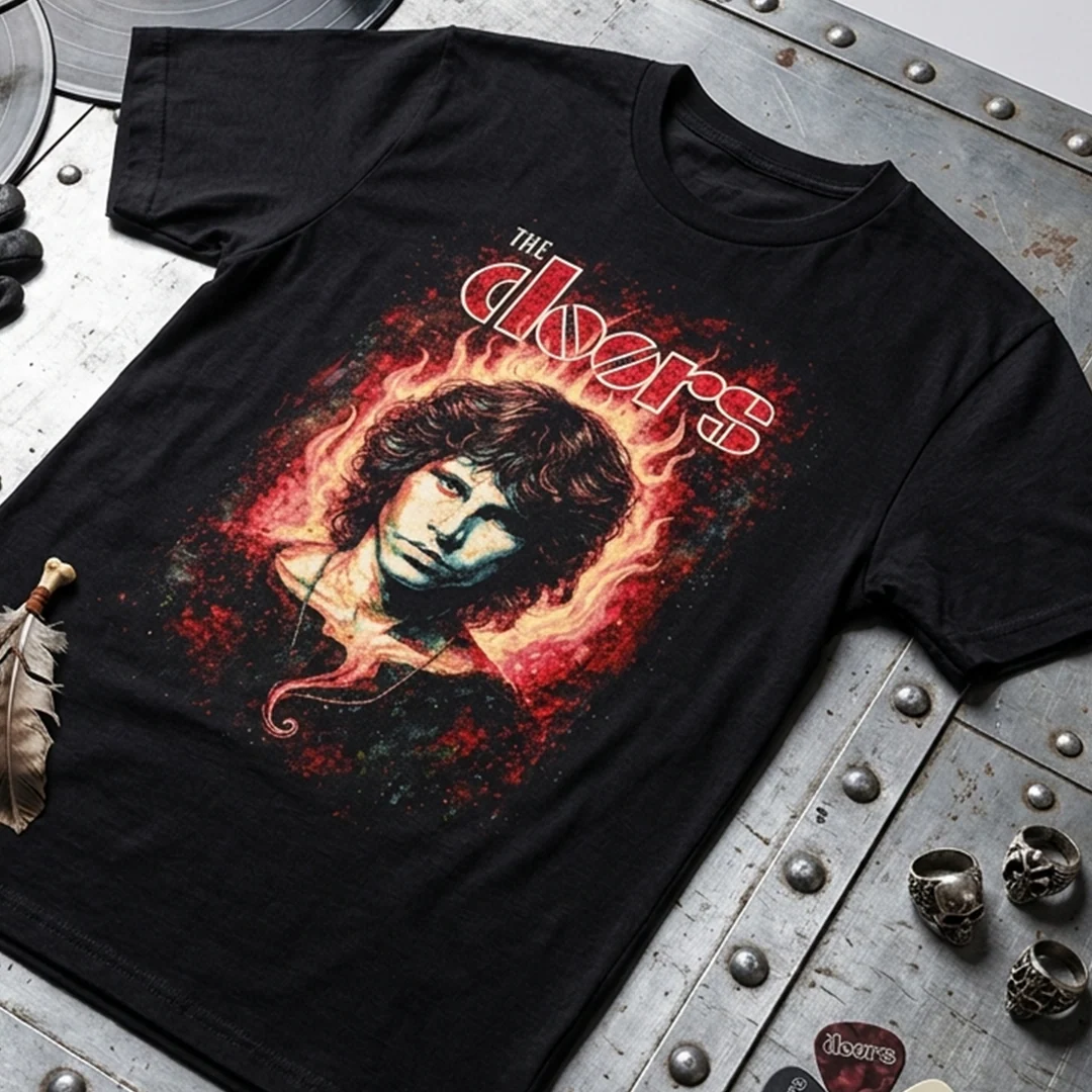 Camiseta Algodon The Doors Art - Image 3
