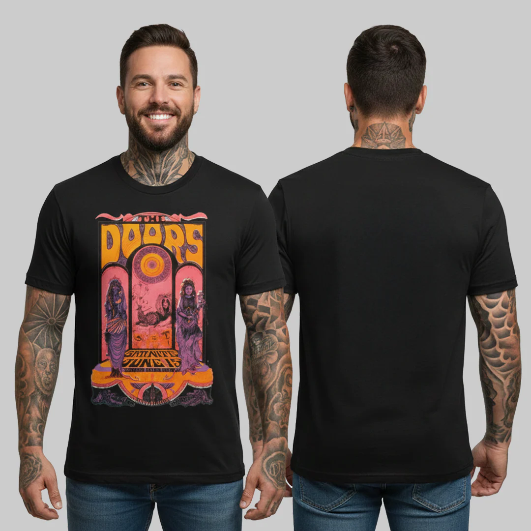 Camiseta Algodon The Doors Art - Image 2