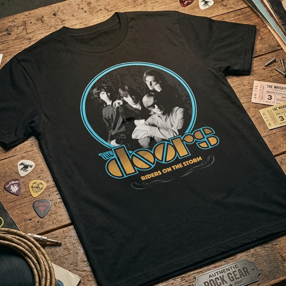 Camiseta Algodon The Doors Riders On The Strom Art - Image 3