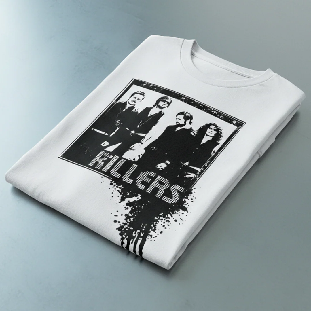 Camiseta Algodon The killers Band Poster - Image 2