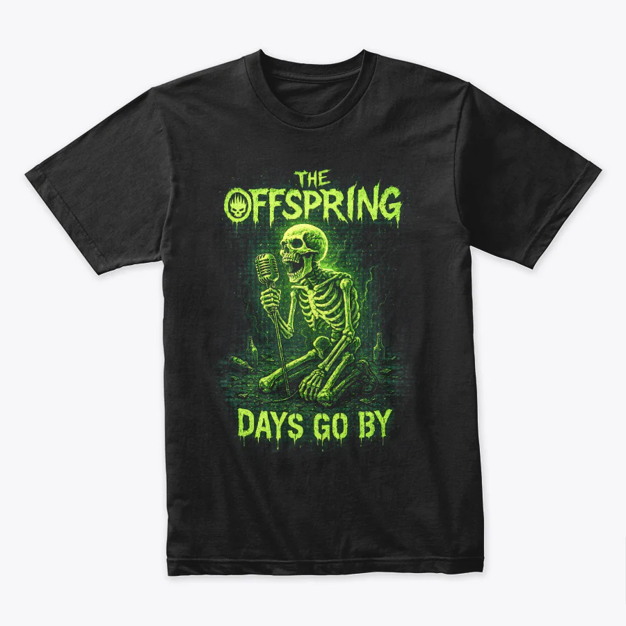 Camiseta Algodon The Offspring Days Go Bye