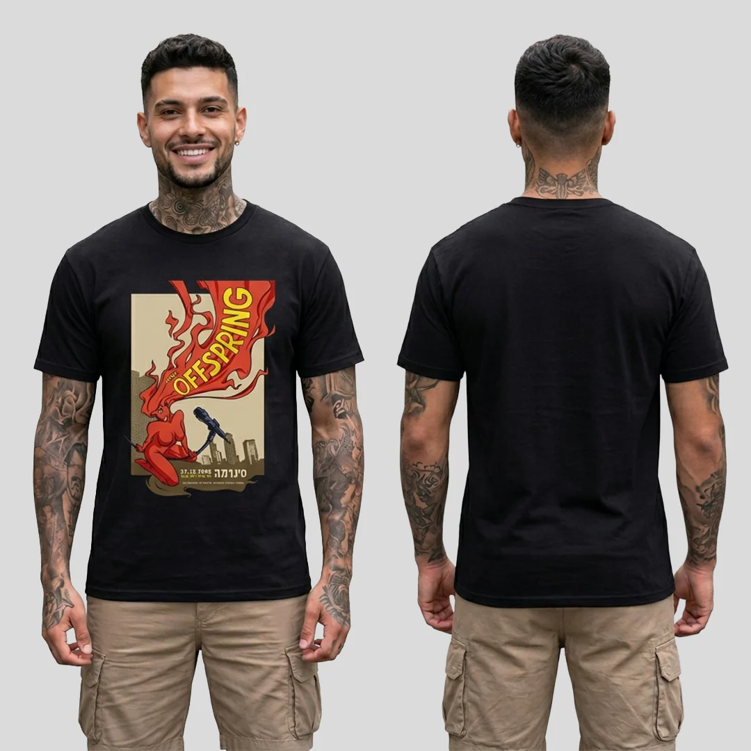 Camiseta Algodon The Offspring Poster 1998 - Image 2