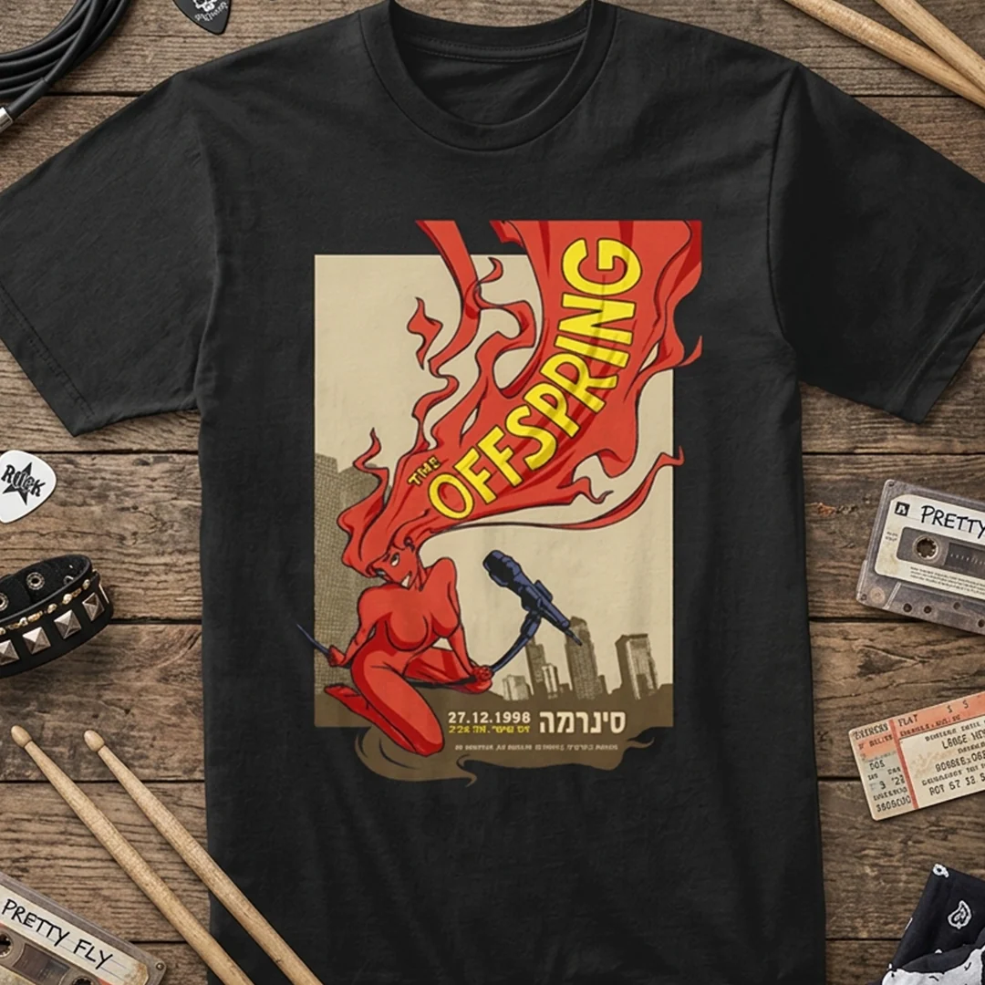 Camiseta Algodon The Offspring Poster 1998 - Image 3