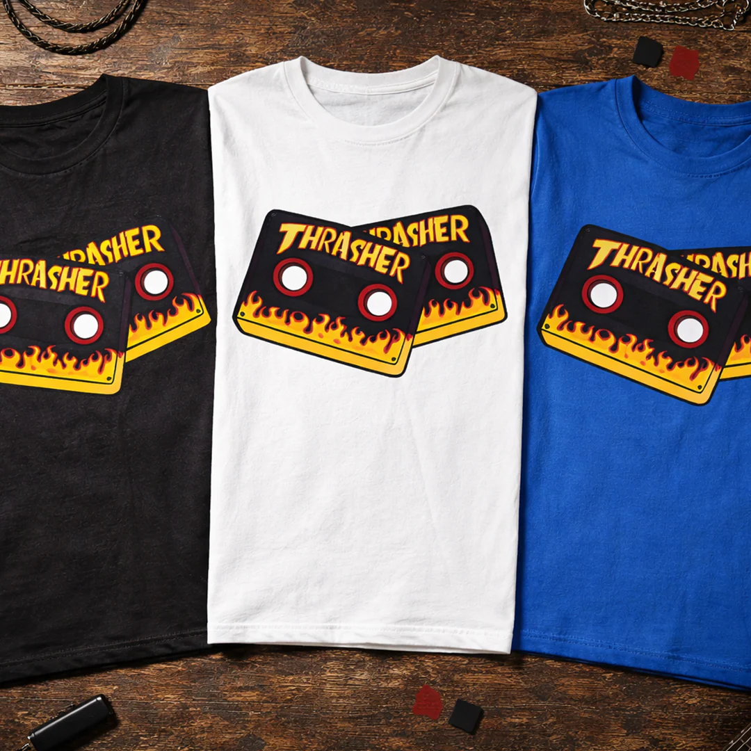 Camiseta Algodon Thrasher Casete - Image 7