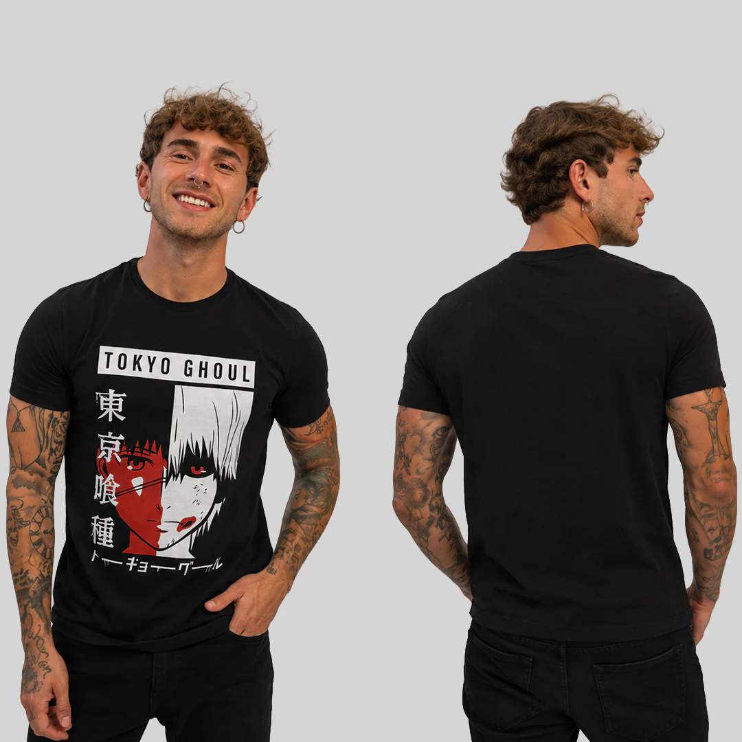 Camiseta Algodon Tokyo Ghoul Face - Image 2