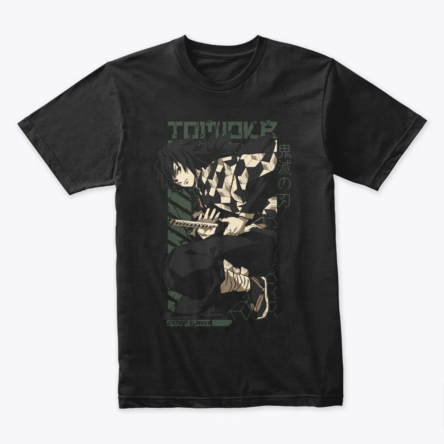 Camiseta Algodon Tomioka Demon Slayer