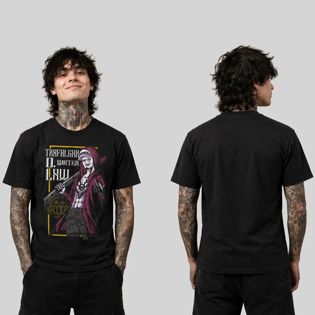 Camiseta Algodon Trafalgar Law Art - Image 2
