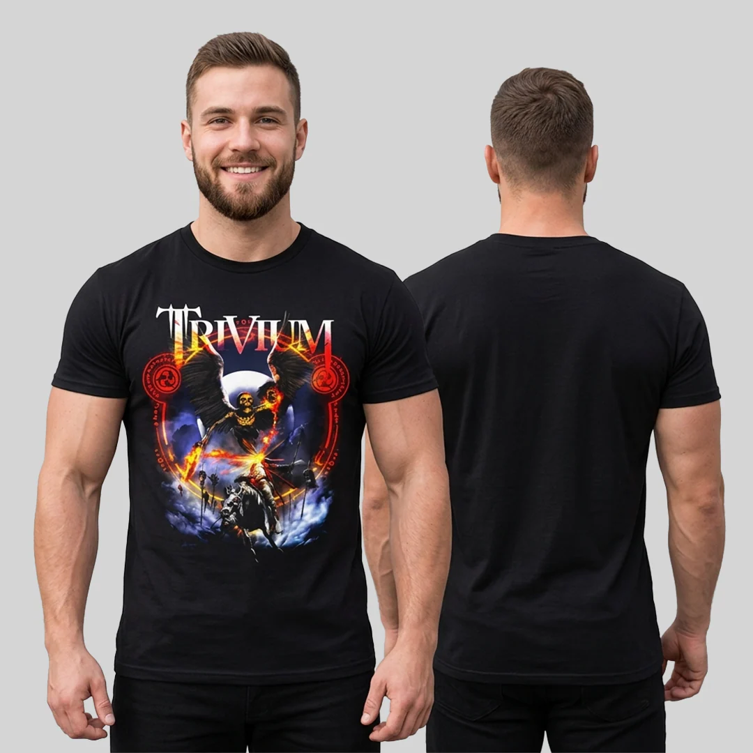 Camiseta Algodon Trivium Death Rider - Image 2