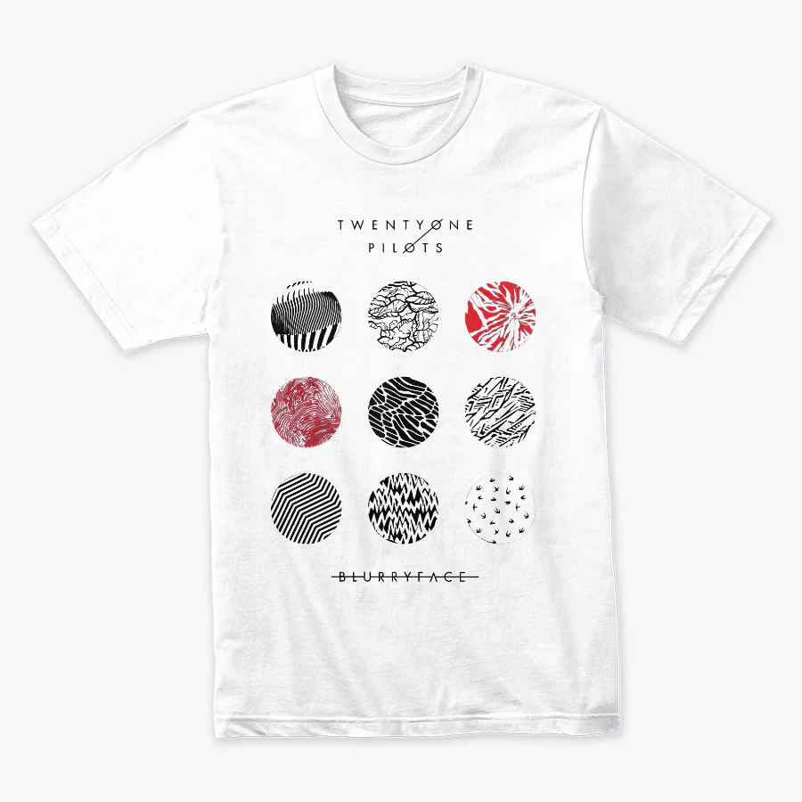 Camiseta Algodon Twenty One Pilots Blurry Logo - Image 3