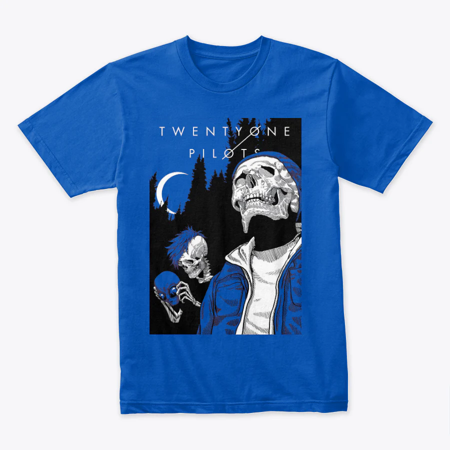 Camiseta Algodon Twenty One Pilots Skull Poster - Image 6