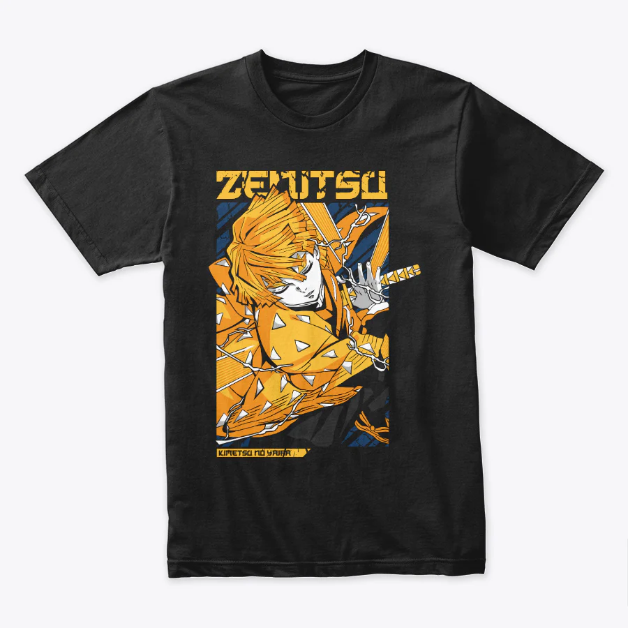 Camiseta Algodon Zenitsu Poster