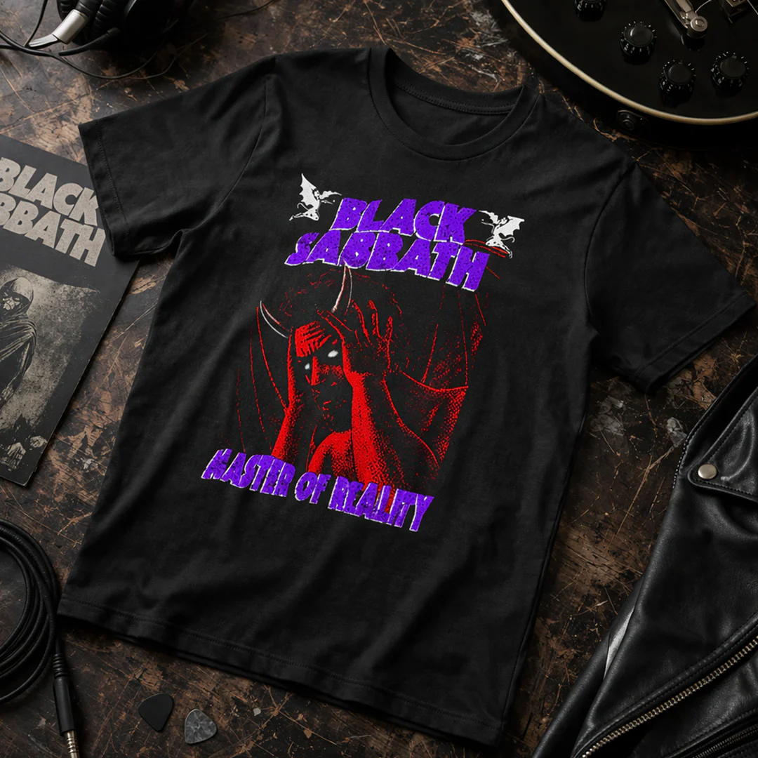 Camiseta Algodon Black Sabbath Master Of Reality - Image 3