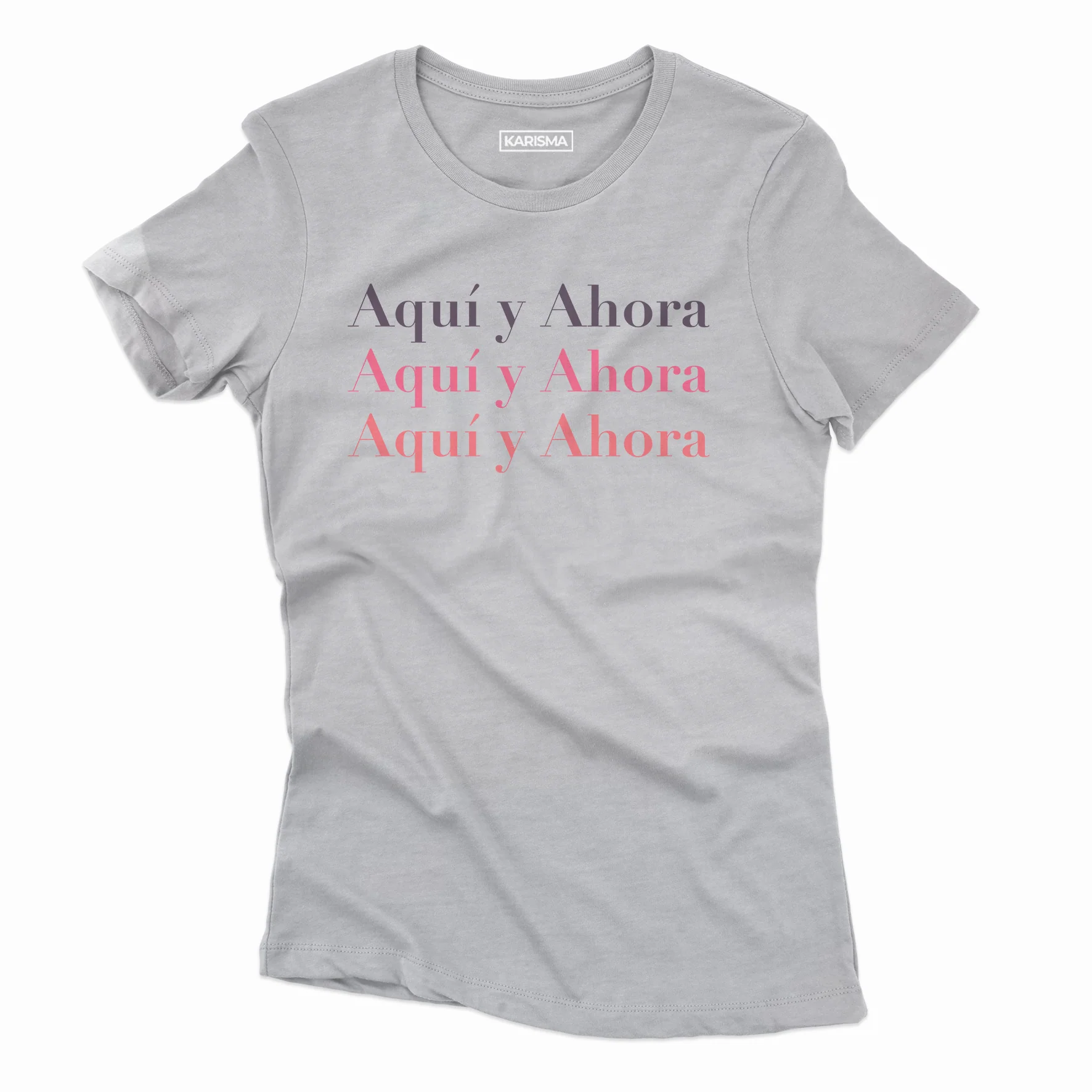 Camiseta Aquí y Ahora Karisma para mujer