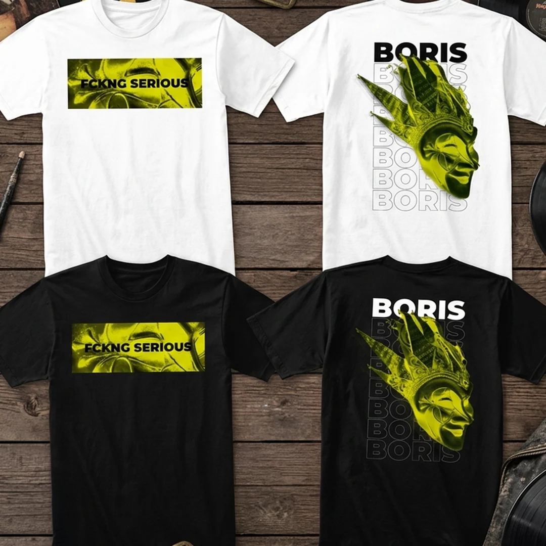 Camiseta Boris Brejcha Fckng Serious doble estampado - Image 6