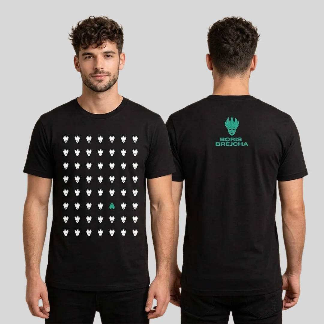 Camiseta Boris Brejcha Who is the Joker 2025 Verde - Image 3