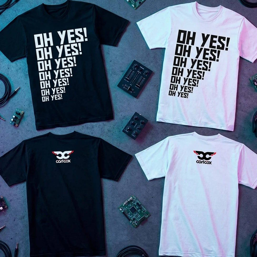 Camiseta Algodón Doble Estampado Carl Cox Oh Yes! - Image 6