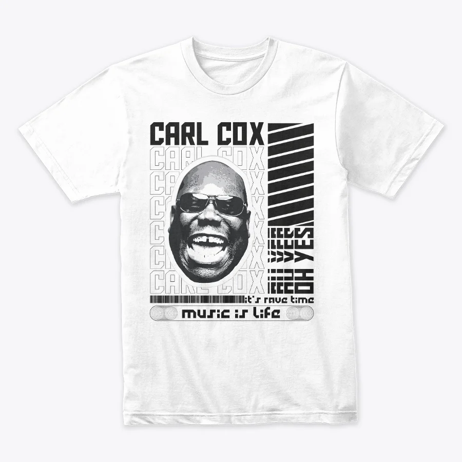 Camiseta Algodón Doble Estampado Carl Cox Art - Image 4
