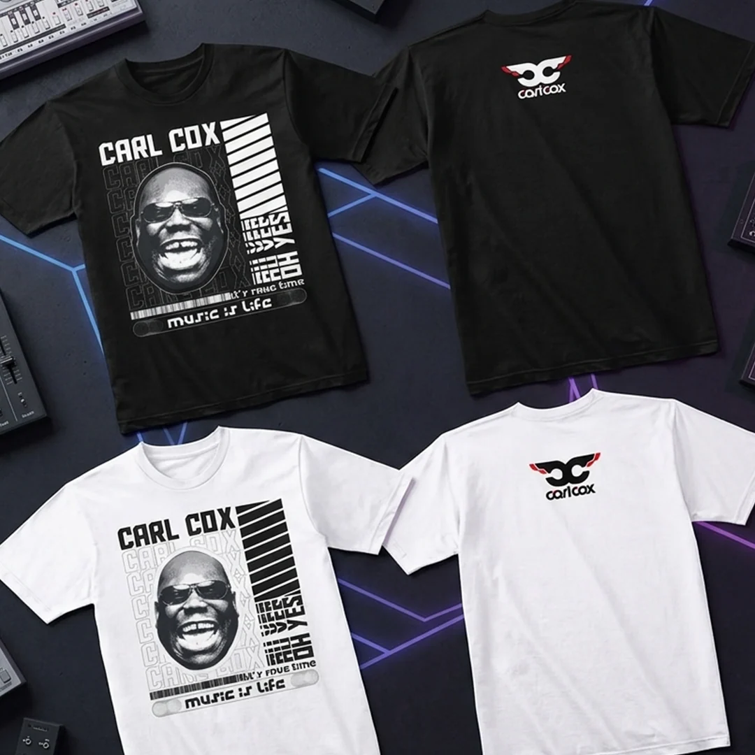 Camiseta Algodón Doble Estampado Carl Cox Art - Image 6