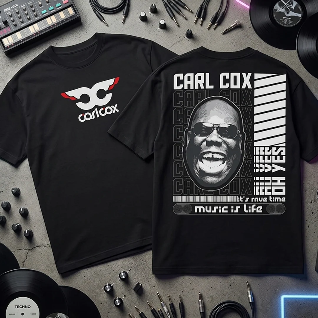 Camiseta Oversize Carl Cox Art - Image 7