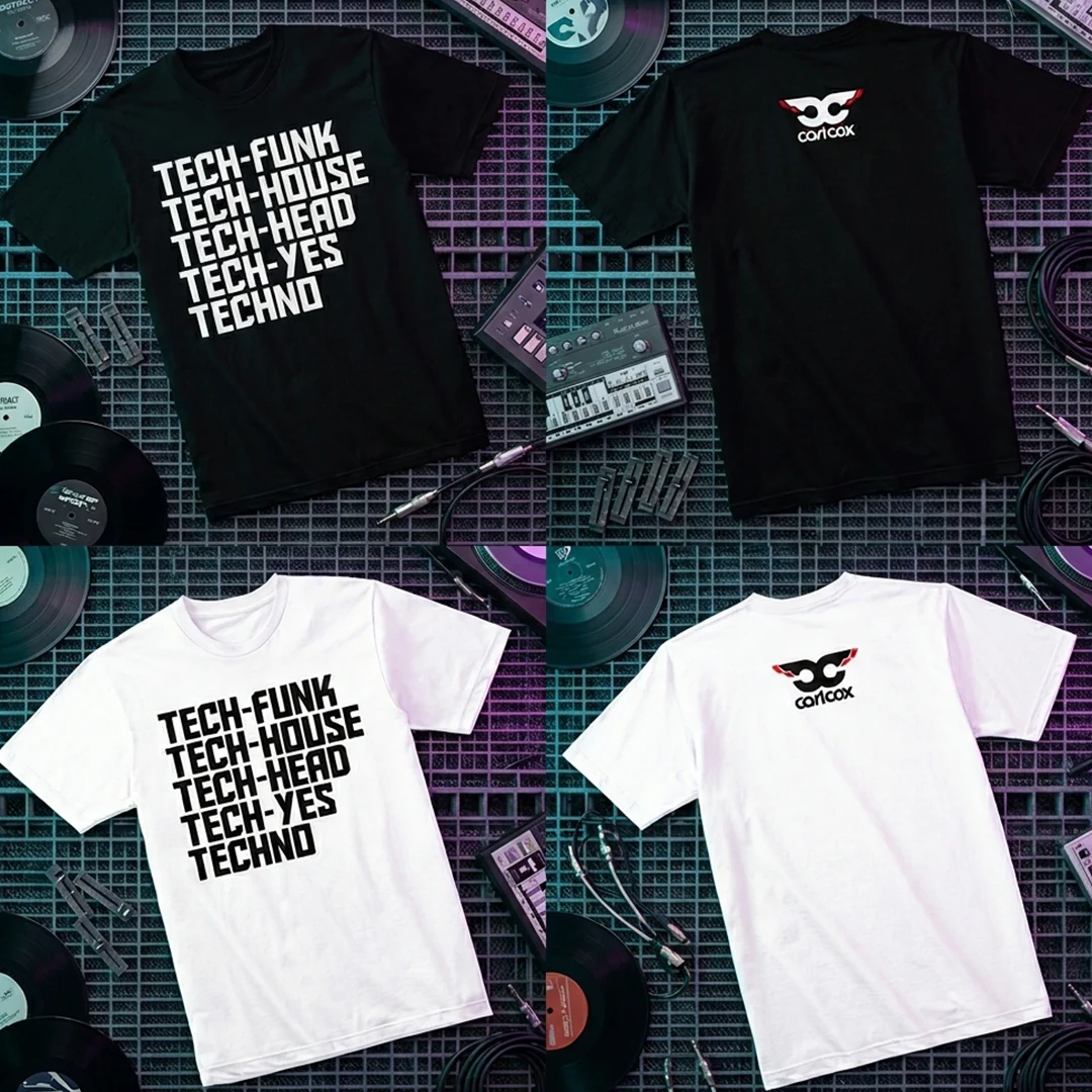 Camiseta Algodón Doble Estampado Carl Cox Tech - Funk - Image 6