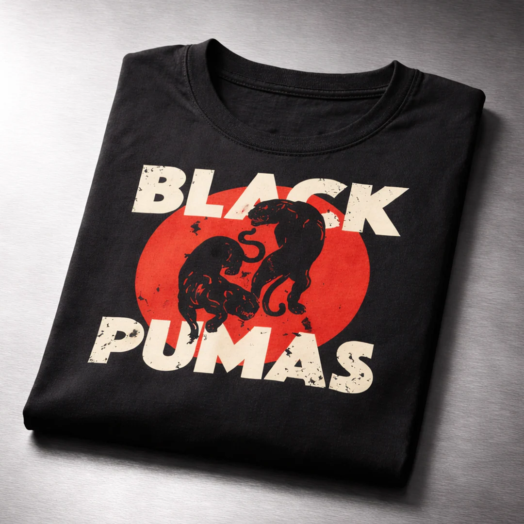 Camiseta de algodón Black Pumas - Image 3