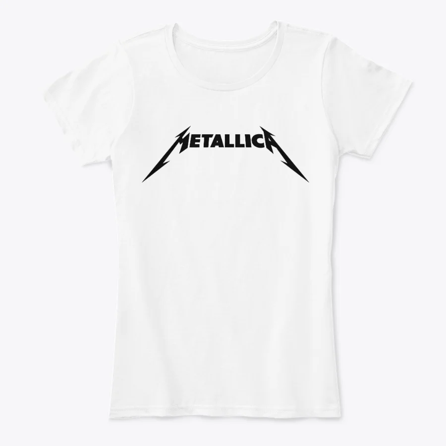 Camiseta de algodon Metallica Logo Rock Style - Image 2