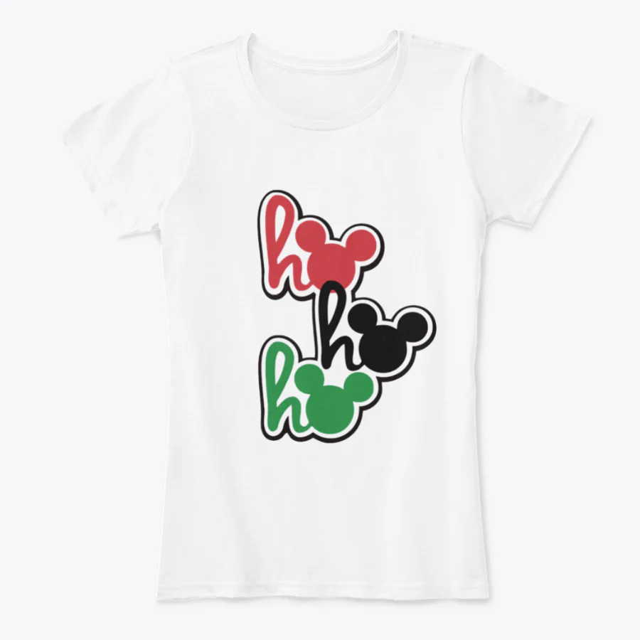 Camiseta Disney Navideña Ho Ho Ho! para mujer