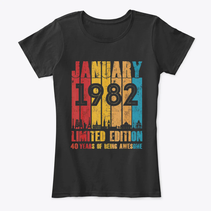 Camiseta en Algodon 1982 January