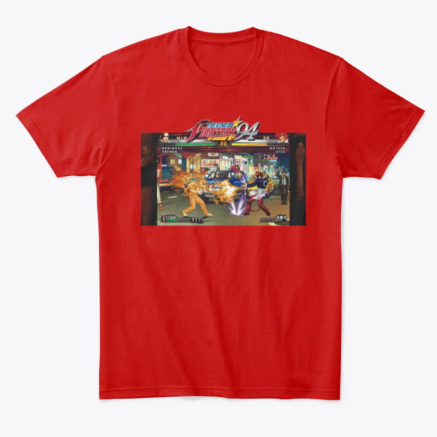 Camiseta en Algodón The king Of Fighter KYO vs Iori ARCADE - Image 4