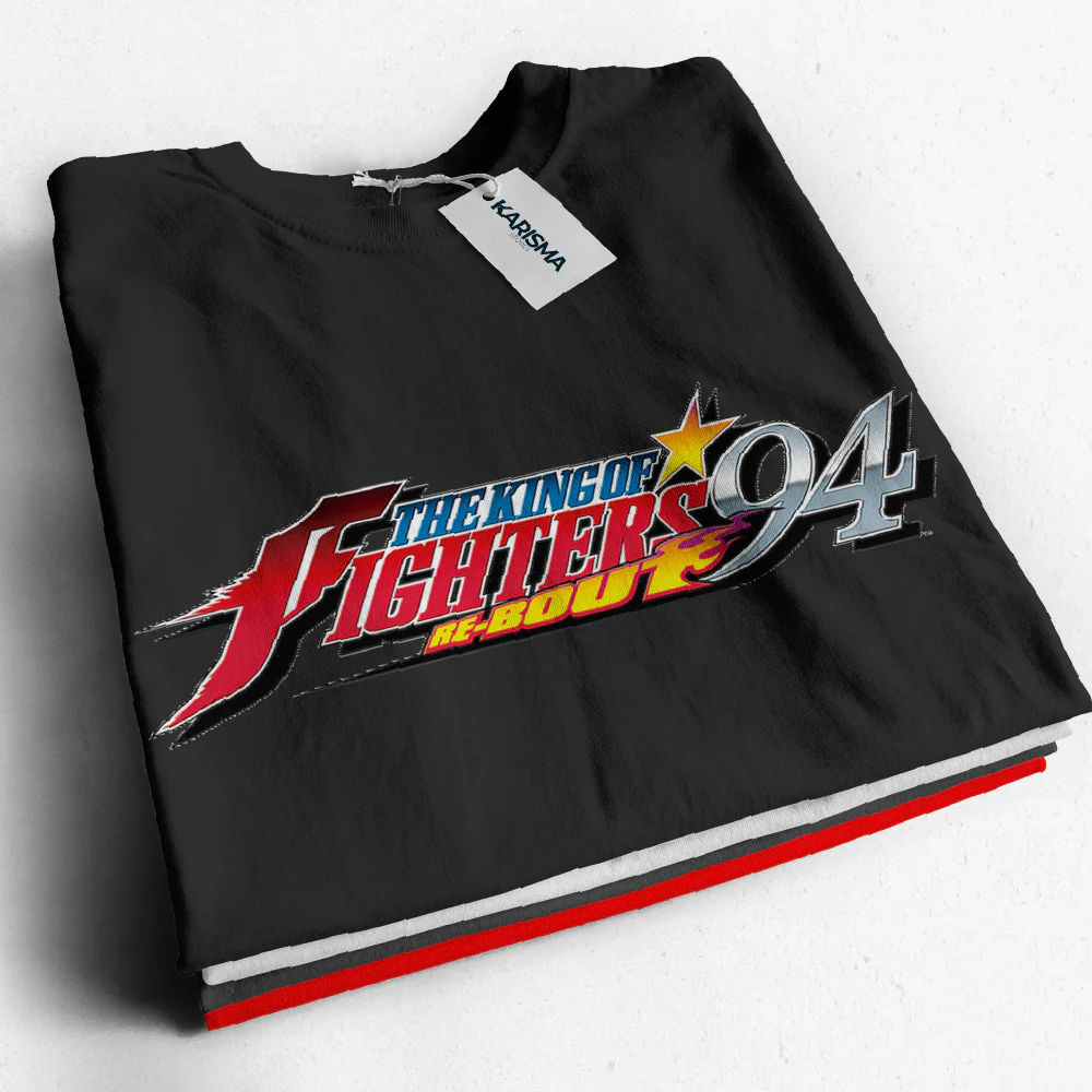 Camiseta en Algodón The king Of Fighter  ARCADE LOGO - Image 3