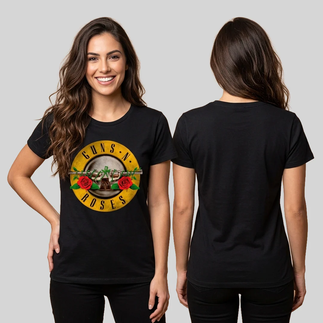 Camiseta Algodón Guns N Roses Mujer - Image 4