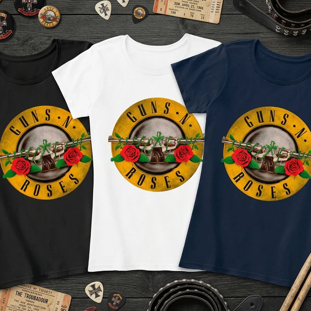 Camiseta Algodón Guns N Roses Mujer - Image 5