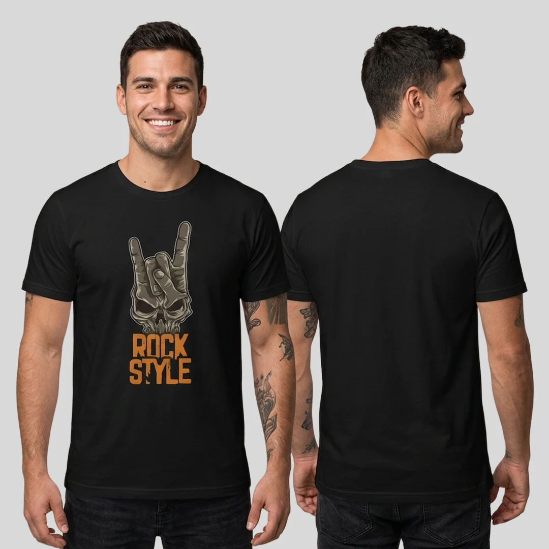 Camiseta en Algodón Rock Style - Image 3