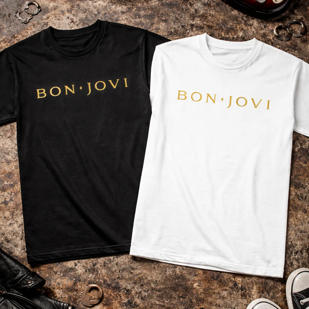 Camiseta en Algodón Rock Style Bon jovi - Image 4