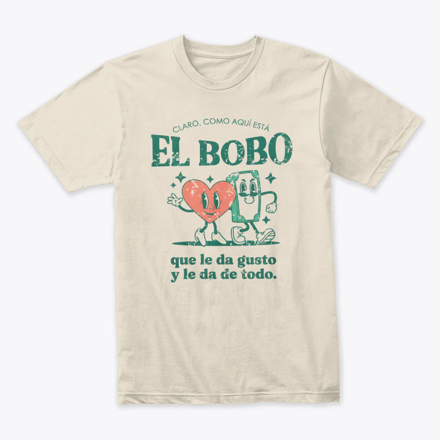 Camiseta Fin De Año Claro Como Aqui esta el bobo