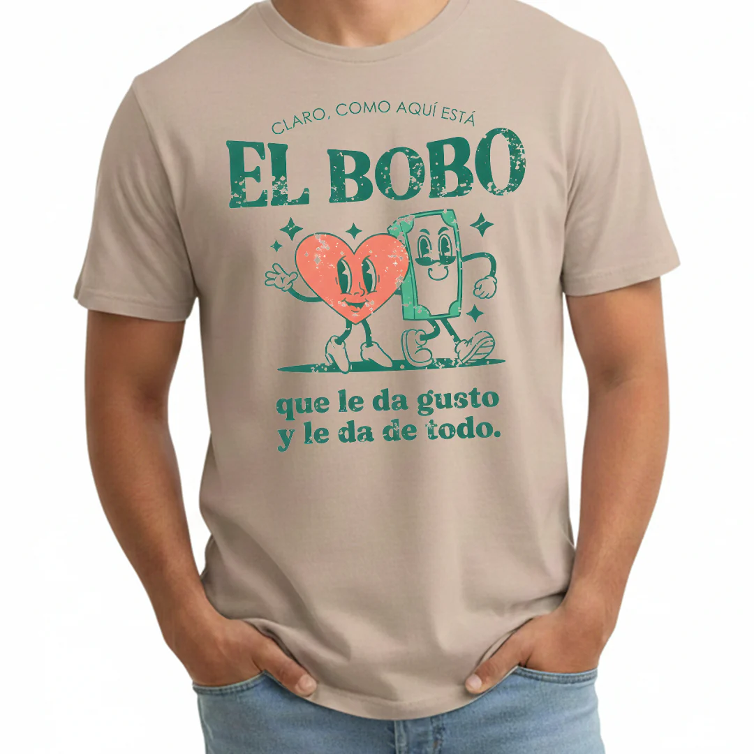 Camiseta Fin De Año Claro Como Aqui esta el bobo - Image 2