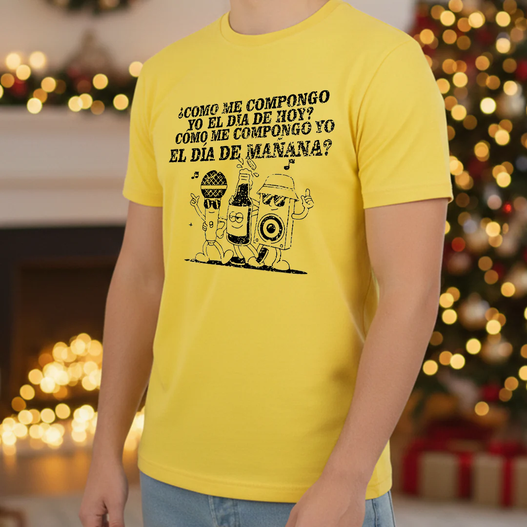 Camiseta Fin De Año ¿Como me compongo yo el dia de hoy? - Image 2