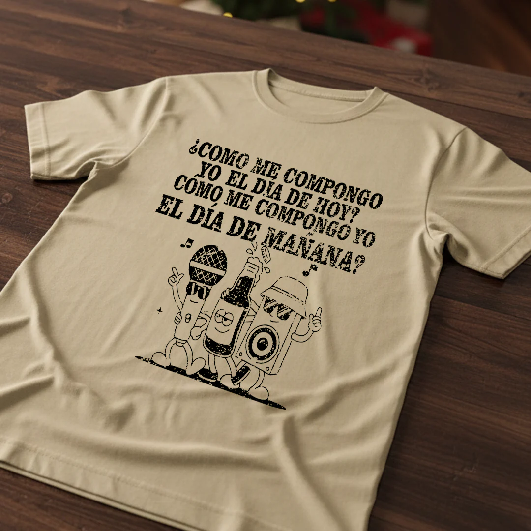 Camiseta Fin De Año ¿Como me compongo yo el dia de hoy? - Image 2