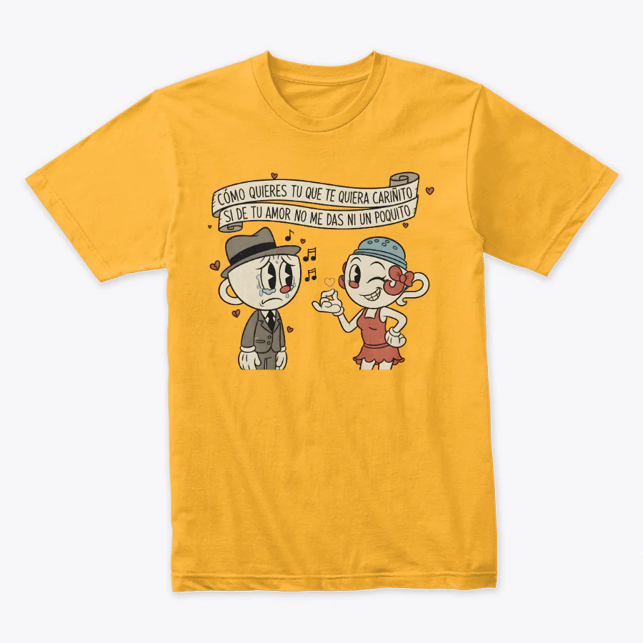 Camiseta Fin De Año Como Quieres Tu Que Te Quiera Cariñito