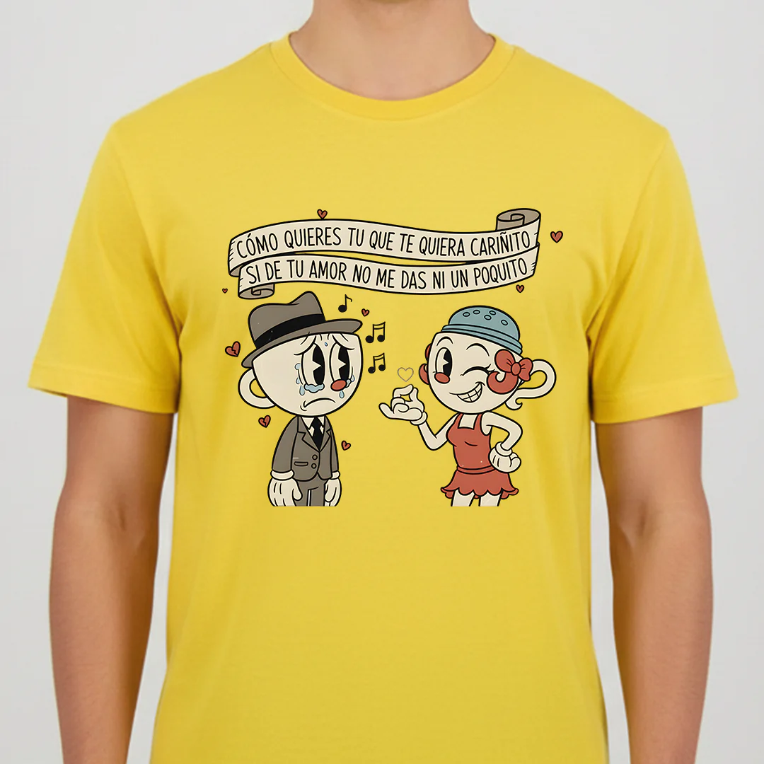 Camiseta Fin De Año Como Quieres Tu Que Te Quiera Cariñito - Image 2