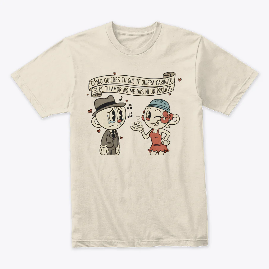 Camiseta Fin De Año Como Quieres Tu Que Te Quiera Cariñito
