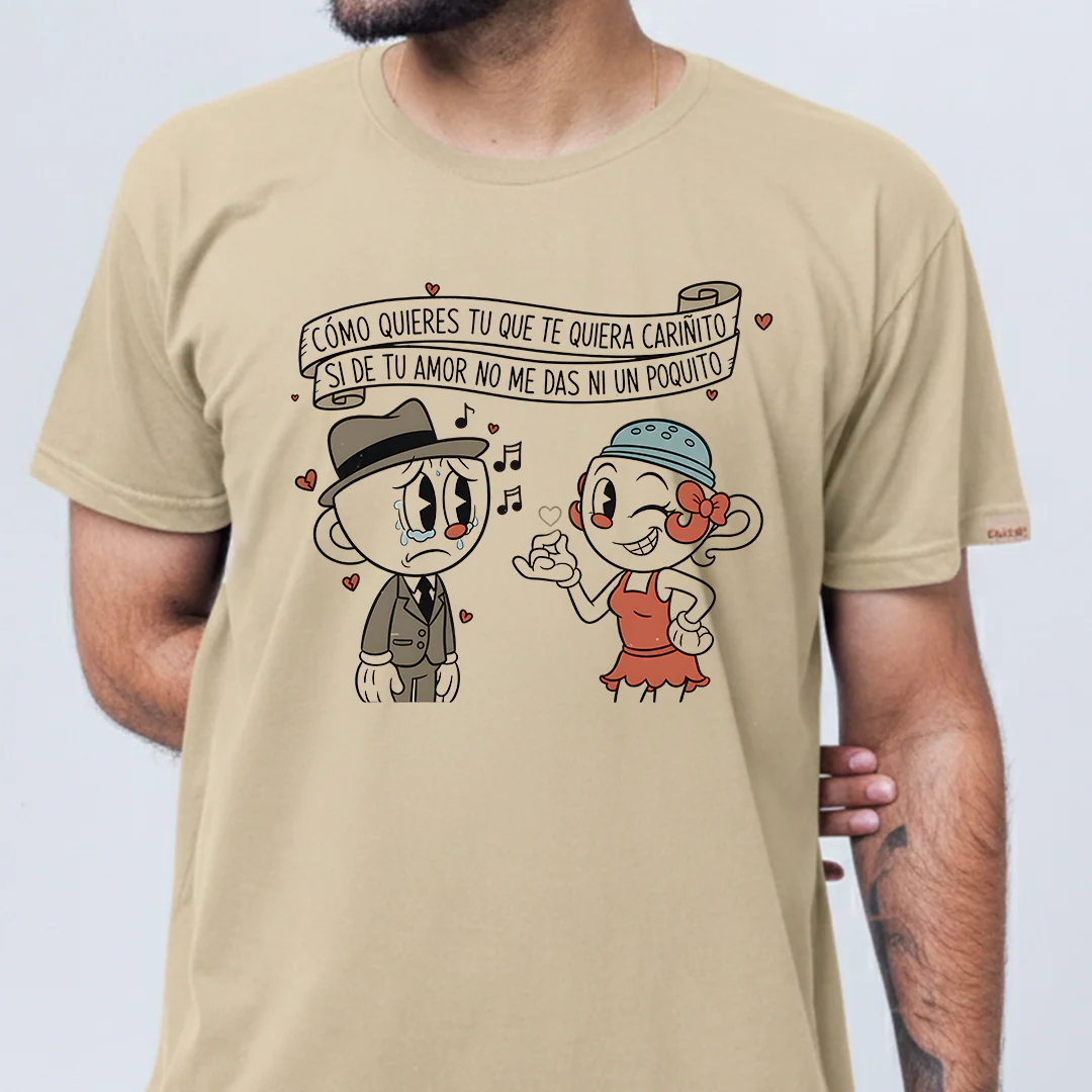 Camiseta Fin De Año Como Quieres Tu Que Te Quiera Cariñito - Image 2